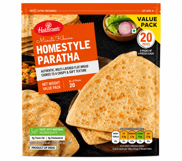 Haldiram Homestyle Paratha - Value Pack