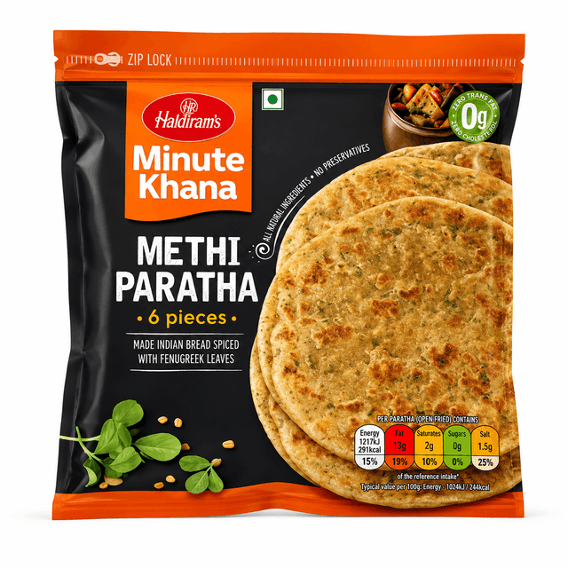 Haldiram Methi Paratha