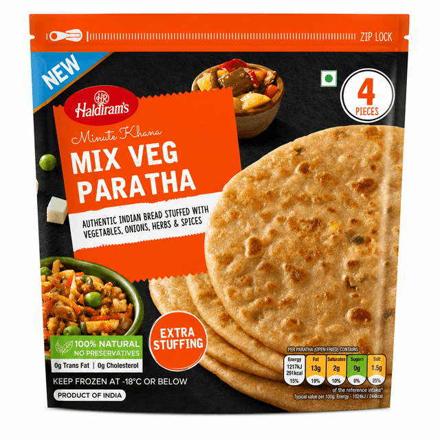 Haldiram Mix veg Paratha
