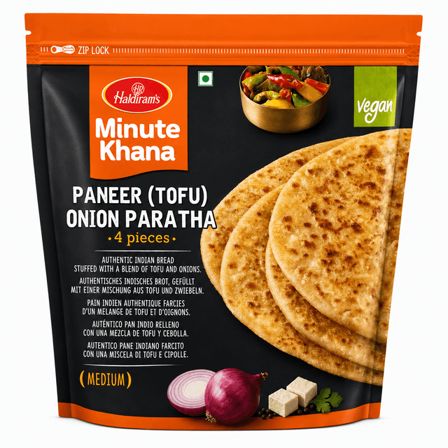 Haldiram Paneer Onion Paratha