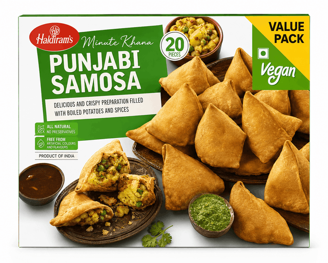 Haldiram Punjabi Samosa - Value Pack