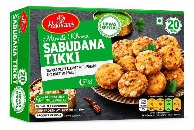 Haldiram Sabudana Tikki