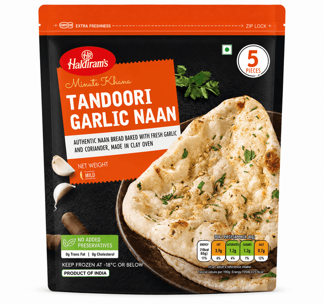 Haldiram Tandoori Garlic Naan