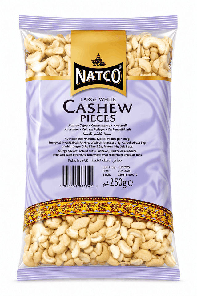 Natco Cashew (Large White Pieces)