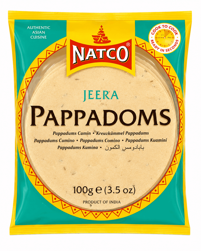 Natco Jeera Madras Papad
