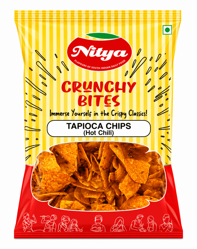 Tapioca Chips Hot Chilli