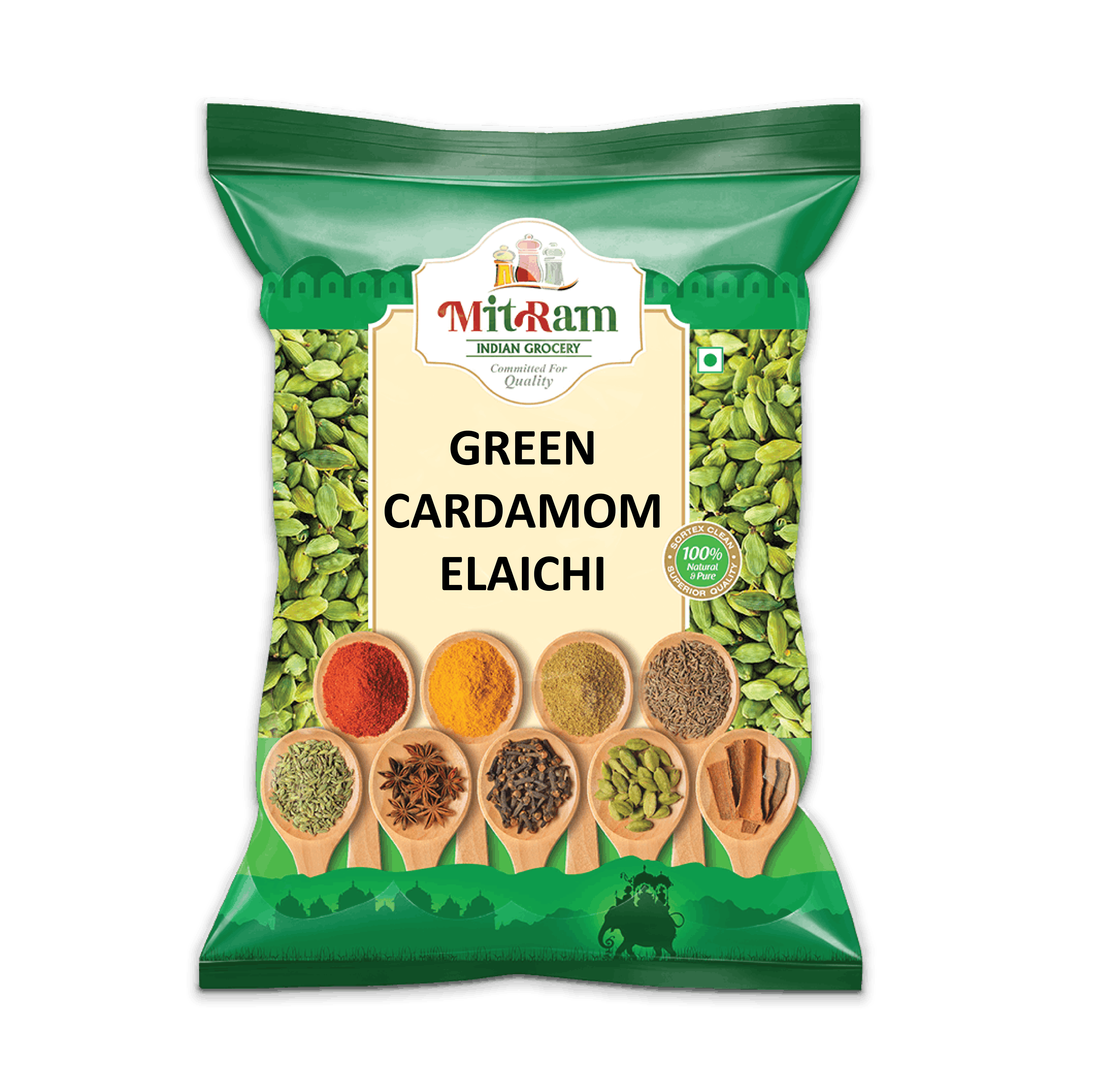 MitRam Green Cardmom Bold