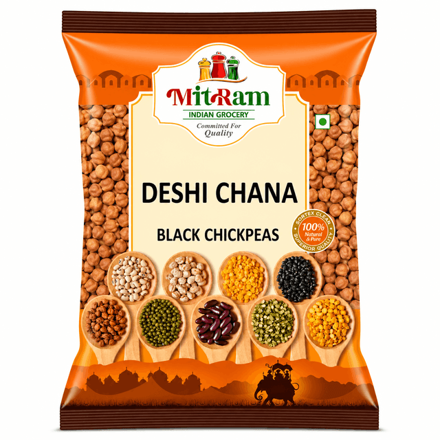 MitRam Chana Desi Black
