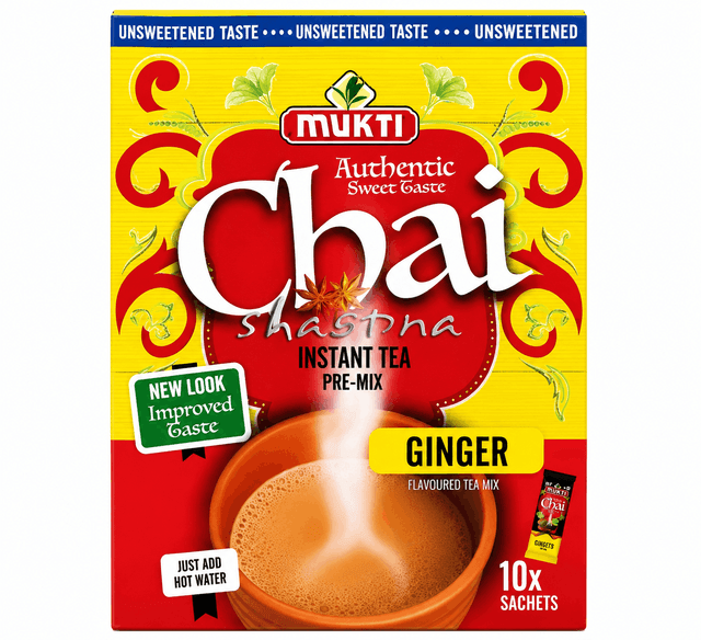 Mukti Instant Ginger Tea Unsweet