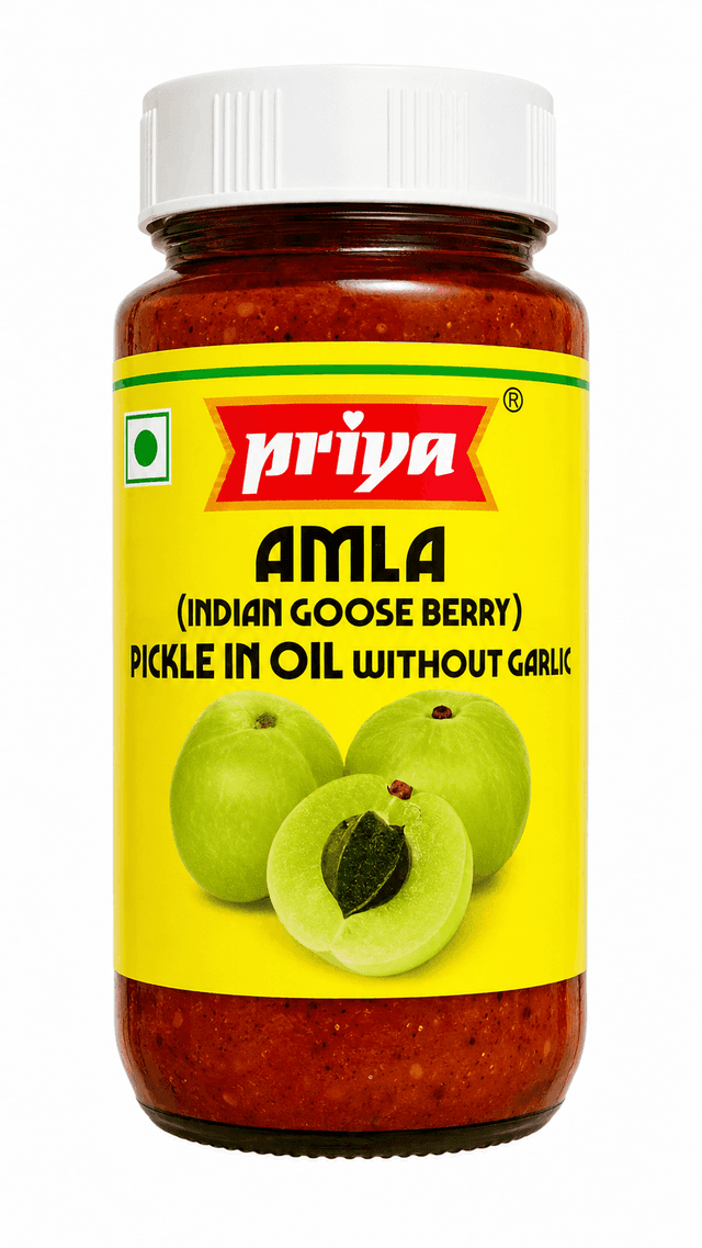 Amla Without Garlic Pickle