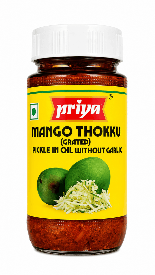 Mango Thokku Pickle in Oil Without Garlic