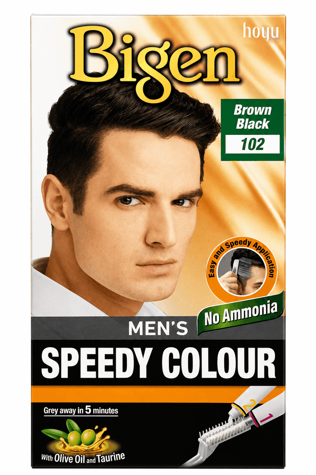 Bigen Mens Speedy Colour - Brown Black